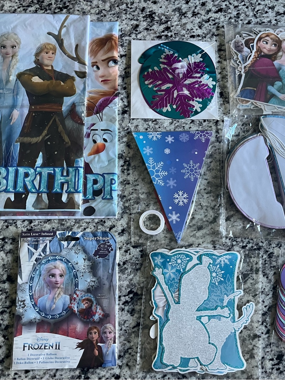 Disney Frozen Birthday Party Decorations